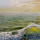 Oil painting "Sea song",landscape. Pictures. 'Live palette' Olga Tikunova. My Livemaster. Фото №5
