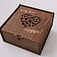  Коробка подарочная "От всего сердца". Упаковочная коробка. Березка и Сосна. Ярмарка Мастеров.  Фото №5