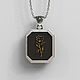 Кулон Rose Brass Insert Pendant, Кулон, Санкт-Петербург,  Фото №1