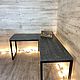 Угловой стол письменный, разборный, массив сосны. Столы. EasyLOFT. Интернет-магазин Ярмарка Мастеров.  Фото №2