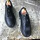 Кеды OPTIMUS black total. Кеды. SL shoes. Интернет-магазин Ярмарка Мастеров.  Фото №2