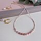 Колье из розового опала. Колье. Storm Jewellery. Ярмарка Мастеров.  Фото №6