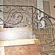 Wrought iron stair railing ' Elegia '. Stairs. Forged Art. My Livemaster. Фото №4