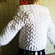 Women's handmade sweater with braids. Sweaters. imknitwear. My Livemaster. Фото №6