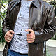 Order Jacket from Python. exotiqpython. Livemaster. . Mens outerwear Фото №3