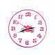 Детские часы для девочки розовая карета подарок для девочки. Часы классические. Irina Christmas Decor. Интернет-магазин Ярмарка Мастеров.  Фото №2