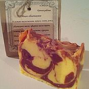 Косметика ручной работы handmade. Livemaster - original item Natural soap from scratch sea Buckthorn Turmeric. Handmade.