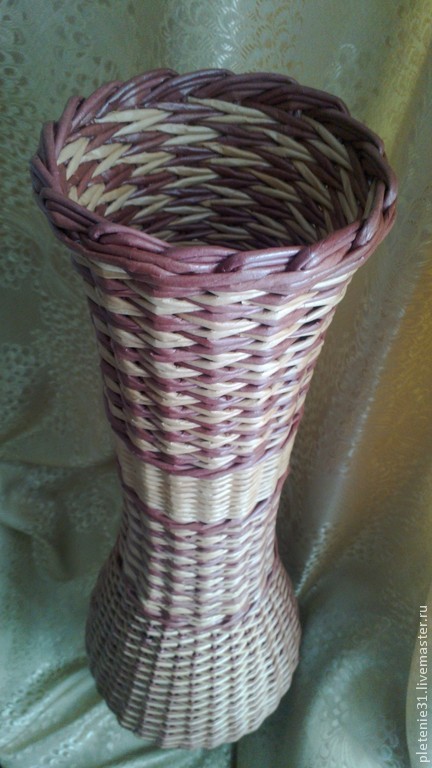Плетеная напольная ваза "Африка"