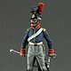  Napoleonic wars. Soldier 54 mm EK Castings, Military miniature, St. Petersburg,  Фото №1