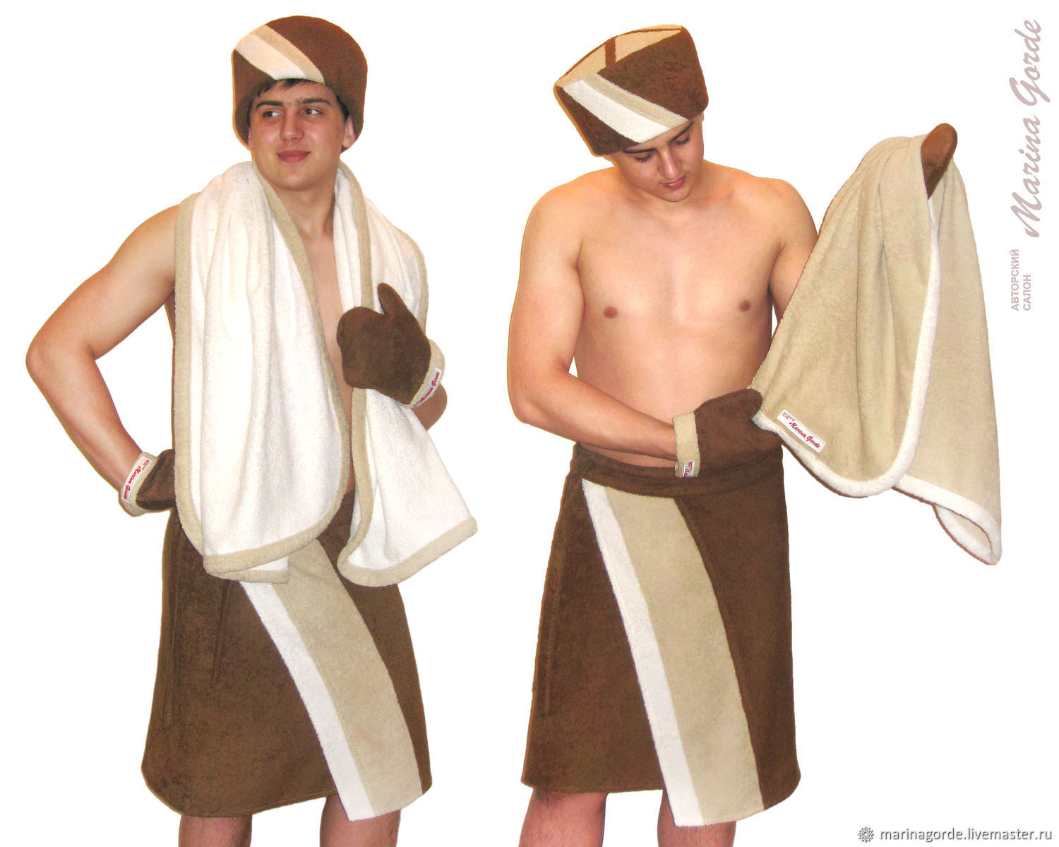 Полотенце для бани мужское