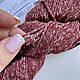 Пряжа Nua Worsted цвет 9913 бордо, 100м/50г. Пряжа. Nunomoory. Интернет-магазин Ярмарка Мастеров.  Фото №2