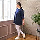 Copy of Long white T-shirt The Mezen painting. T-shirts. NATALINI. Ярмарка Мастеров.  Фото №14