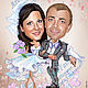 Order Cartoon wedding (digital). ArtFairy Portrets and Caricatures (artfairy). Livemaster. . Caricature Фото №3