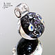 Коллекция КОСМОС. Планеты и Галактики 1. Подвеска. Викторова Вера Lampwork. Ярмарка Мастеров.  Фото №5