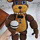 Мишка Фредди. Мягкие игрушки. ElenaBabyToys. Интернет-магазин Ярмарка Мастеров.  Фото №2