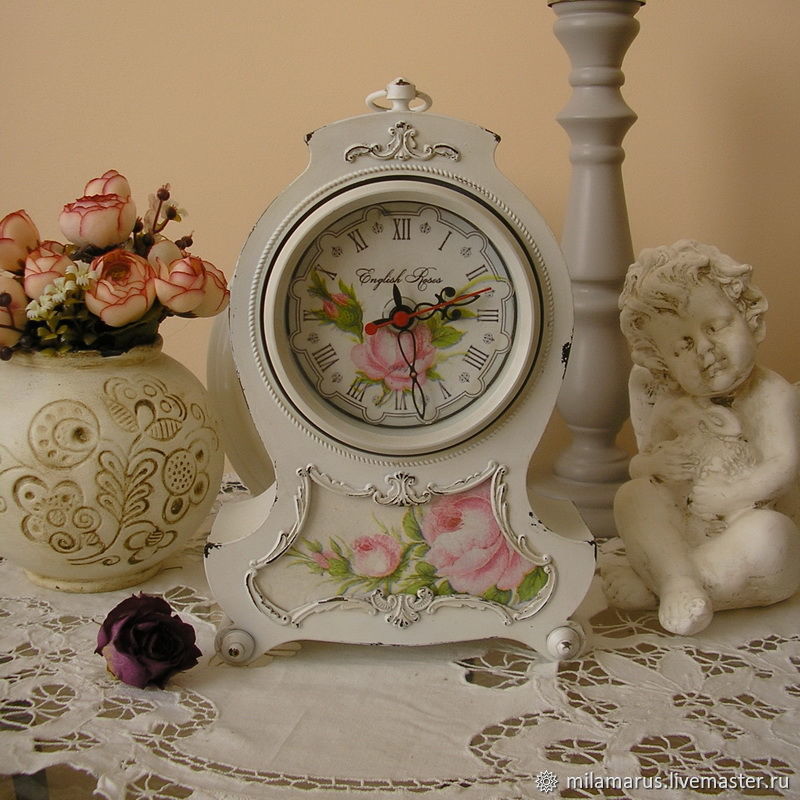 Часы"English Roses" в интернет-магазине на Ярмарке Мастеров | Часы ...