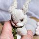 Easter Bunny. Коллекционный зайчик тедди. Тедди Зверята. Маленькое Чудо. Ярмарка Мастеров.  Фото №5
