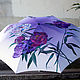 Folding umbrella with painting ' Peonies and Bindweed'. Umbrellas. UmbrellaFineArt. My Livemaster. Фото №5
