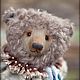 Old bear Gray. Мягкие игрушки. Olga Rybkina. Интернет-магазин Ярмарка Мастеров.  Фото №2