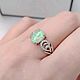 Серебряное кольцо с опалом. Кольца. Ksenia-jewelry-. Ярмарка Мастеров.  Фото №4