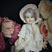 porcelain. Jointed doll Black Lorelei