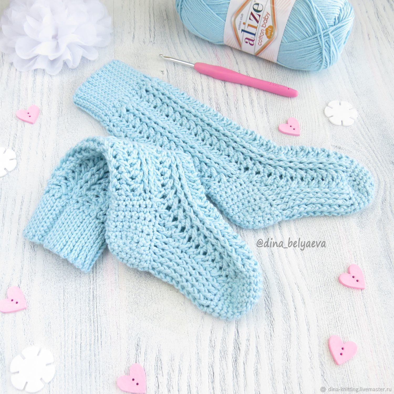 Photo and video master class knitting crocheted shoes Photo and video master class knitting crocheted shoes