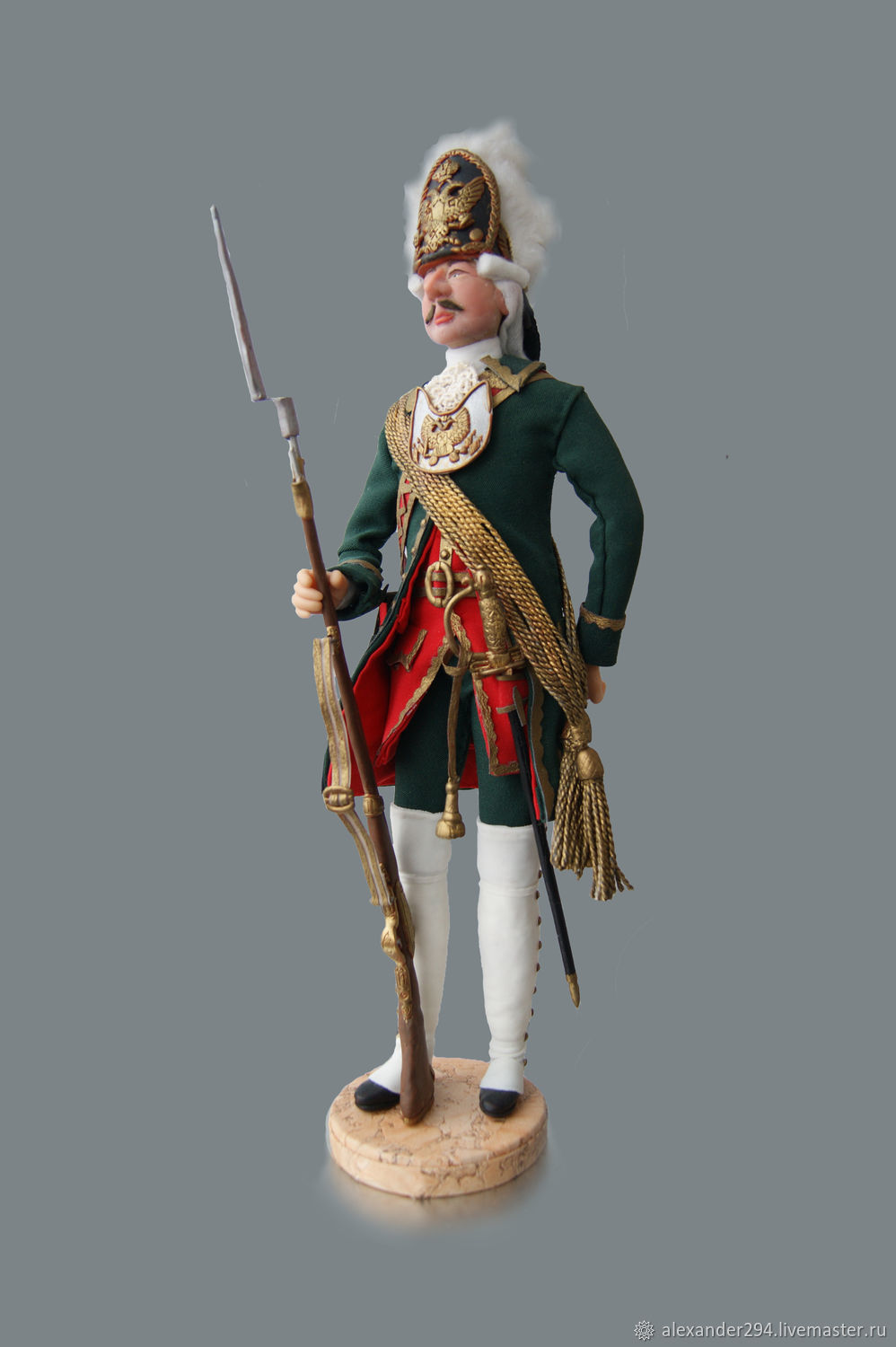 Тамбурмажор лейб гвардии измайловского полка россия 1814 15 гг