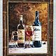 Oil painting still life Wine. Pictures. The colorful world. Online shopping on My Livemaster.  Фото №2