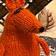 Заказать Рыжая лиса с гусем. Мария (Meri-Meri). Ярмарка Мастеров. . Мягкие игрушки Фото №3