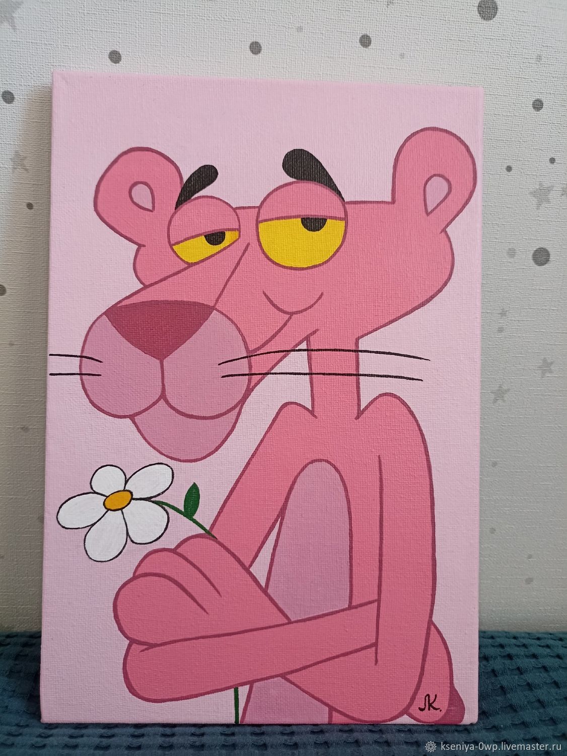 Розовая пантера рисунок карандашом поэтапно