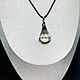 Подвеска Swarovski 33 mm Crystal хрустальная капля. Подвеска. TLN North. Интернет-магазин Ярмарка Мастеров.  Фото №2