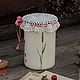 Винтажный бидон "Клевер луговой" декупаж. Банки. Nostalgie decor (Любовь). Ярмарка Мастеров.  Фото №5
