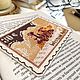 Книжная закладка «Поезд» | Серия Western Post. Закладки. Книжные закладки | Вышивка на одежде (zveri-v-karmane-). Ярмарка Мастеров.  Фото №8