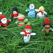 Куклы и пупсы: Красная шапочка. Вязаная кукла