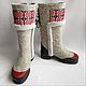 Boots in an ethnic style are elegant, Felt boots, Tomsk,  Фото №1