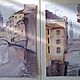  Diptych in watercolor Venice (urban landscape gray-pink ochre. Pictures. Pastelena. Online shopping on My Livemaster.  Фото №2