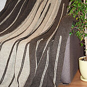 Для дома и интерьера handmade. Livemaster - original item Large plaid made of natural wool. Handmade.