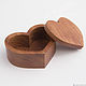 Wooden Heart Box for rings. Details for dolls and toys. Spirit of tree. My Livemaster. Фото №6