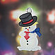 The decoration on the window, Snowman. Snowmen. Ma-rine. Online shopping on My Livemaster.  Фото №2