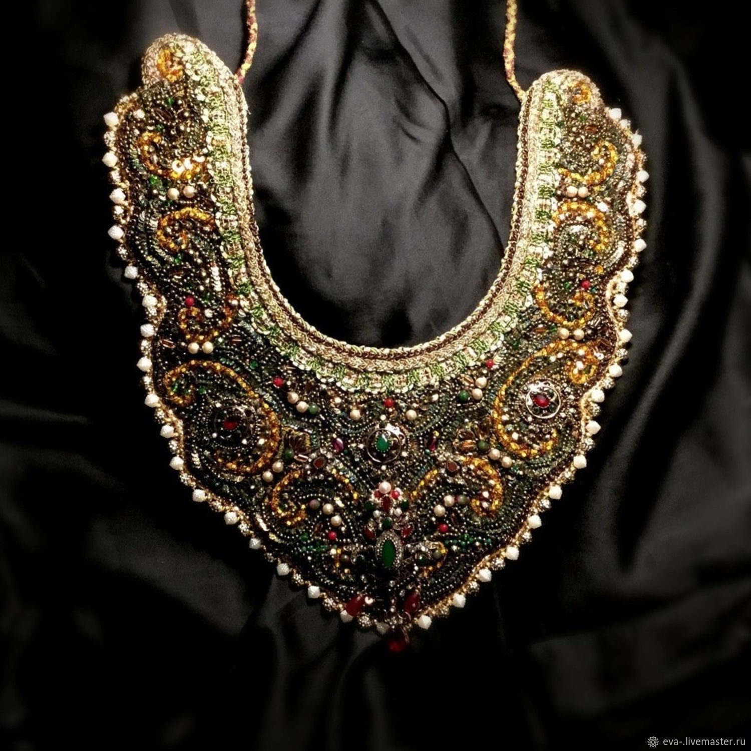 Pauldrons of the Mistress of Copper mountain, Necklace, Moscow,  Фото №1