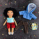 Игровая текстильная кукла-мальчик. Куклы и пупсы. Кукольный магазин Katrinka_Dolls. Ярмарка Мастеров.  Фото №8
