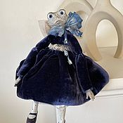 Тедди-долл Паулина,  интерьерная кукла