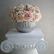 Букет цветов в вазе "Славия"