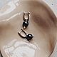 Серьги Drop. Серьги классические. Onegina Jewelry. Интернет-магазин Ярмарка Мастеров.  Фото №2