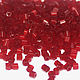 Order Czech beads chopping 10/0 Red 10 g 95081 Preciosa. agraf. Livemaster. . Beads Фото №3