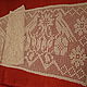 Дорожка на стол с узором "Птицы". Tablecloths. Richelieu embroidery. My Livemaster. Фото №4