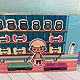 Альбом с игоами на липучках "Тока Бока/Toca Boca Аквапарк". Кукольные домики. Lip-pip-igry-na-lipuchkah. Ярмарка Мастеров.  Фото №4