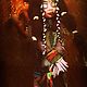  "Шаманка Воздуха и Огня". Кукла-оберег. Magic dolls by Amanita Elfin. Интернет-магазин Ярмарка Мастеров.  Фото №2