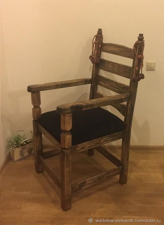 Стул из сосны в интернет-магазине на Ярмарке Мастеров | Стулья, Москва ...