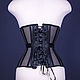 Бельевой прозрачный корсет удлиненный с бюском. Корсеты. Shi Corset (Анна). Интернет-магазин Ярмарка Мастеров.  Фото №2